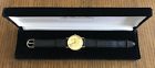 Am-3728 Franklin Mint Eagle Watch With Gold Electroplate Sterling And Stainless