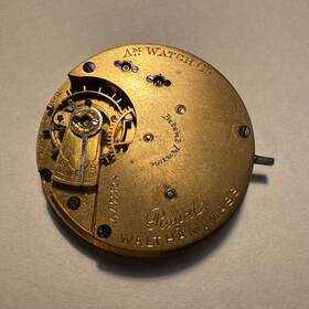 Item328 American Watch Co. 8 Size 7-jewel Royal Pocket Movement