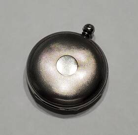 1845-1855 Antique English London Sterling Silver .925 Pocket Watch Case 71 Gram