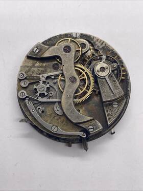 1885-1892 Antique Timing And Repeating Watch Company Pocket For Repair/parts