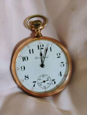 5450983 Antique South Bend 1900s Pocket Watch