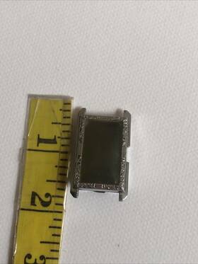 78372 Antique Vintage Watch Case Silver 1.5ftft