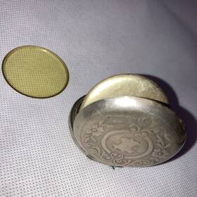 87160 Antique 79780 Swiss Gold Plated Silver Cuivre Pocket Watch Galonne Ec Cylindu Io
