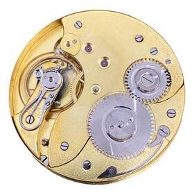 F8501 Antique F8498 Pocket Watch Movement Size 16s Hunter Louis Hands Ticking Vintage Quality