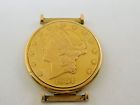 Audemars Piguet Gold Corum Watch All Original Jewels Positions Gr