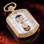 19967 Automatic Pocket Stauer Mens The Nib Watch Chain - Grandfather