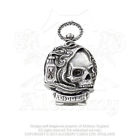 Aw25 Death Byron Alchemy Gothic Of Lord Monk Skull Pocket Watch Fine Pewter 664427040119