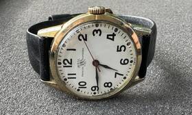 1604b Ball Vintage Official Standard Railroad 21j 10k Gold Fill Watch Hacking