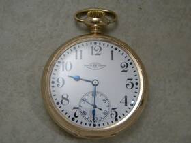 B607093 Ball Ball- Official Standard- B607093- 25 Years- 1922- Runs- Openface- Pocket Watch