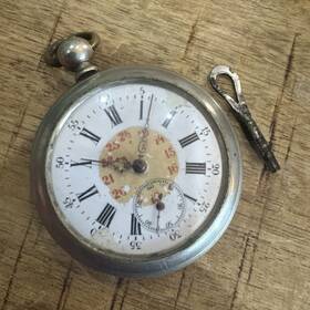 A257 Beaucourt Manual Key Wind Pocket Watch For Parts Or Repair