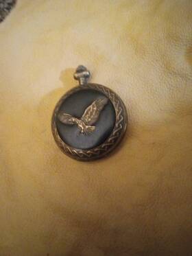 Bnw703 Benrus Vintage Benaus Brass Pocket Watch