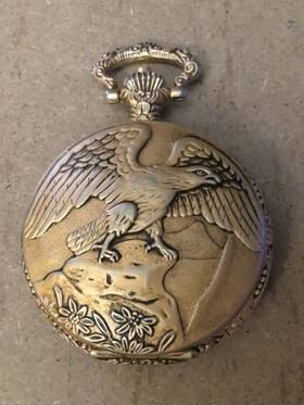 W152 Botany 500 Eagle Pocket Watch