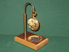 Brass Holder Maple Stand Solid Pocket Watch