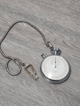 Brenet No.22 Pocket Wind-up Stop Watch Vintage. Tested And Working Good