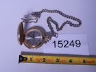 15249 Brut Quartz Watch Pocket Vintage Fob