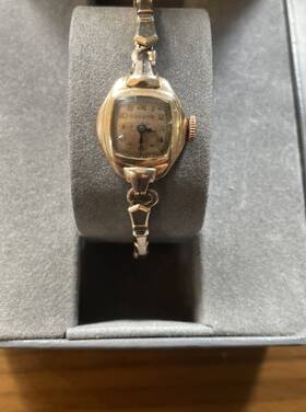 C493253 Bulova 493253 #c493253 Wrist Watch 14k Gold Rgp Manual Working