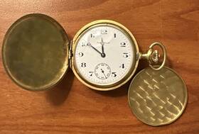 17rubis Bulova 8014 Caravelle Remontoir Ankre Swiss Pocket Watch Not Working