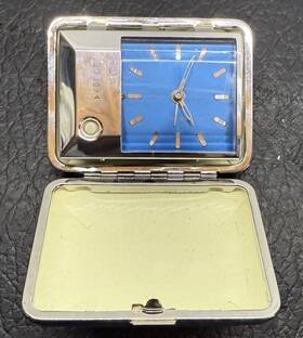 Bulova B-6176 Pocket Watch Made In Japan As Is Not Running D7