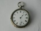 C.1905 Size Antique Silver 13j Swiss 8s Key W S C.freeth English Case Pocket Watch