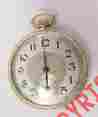 C.1920s Size Elsmere Vintage Swiss 12s Deco Gf Pocket Watch W Chain Serviced