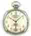 C1927 Waltham Square Case Pocket Watch 17j Size 12s Fancy Dial