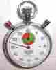 8032 Cadran Heuer Vtg Trackmaster Stopwatch Pre Tag Chrono 7 Jewel Wind-up Swiss