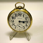Cal.974 Hamilton S16 Ca 1936 Gf Pocket Watch In Great Working Condition