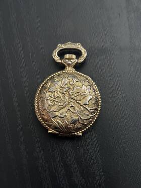 7945 Caravelle Vintage Caravelle/bulova Working Ladies Pocket Watch