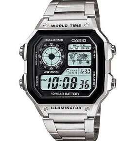Ae-1200whd-1av Casio Ae1200whd-1av Digital Watch Chronograph Alarm World Time 10 Yr Battery Ae-1200whd-1av Casio Ae1200whd-1av Digital Watch Chronograph Alarm World Time 10 Yr Battery