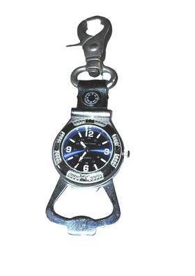 3390 Cedar Creek Quartz Pocket Watch With Compass And Bottle Opener