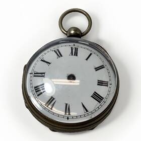 Richards-london-18th Century J. Silver Pocket Watch Parts/repair