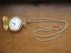 Chain-4gm 17 Pocket 22 10k Jewels Womens Swiss Lamarque Watch Incabloc