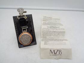 5807 Chevrolet Vintage Mz Berger Gm Chevy Quartz Pocket Watch Needs Battery