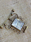 Clean Mint Stand Jewels Wind Ovistone Pin Watch Vintage Manual 17