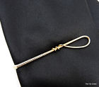 Clip Two Jockey Whip 2.5 Tie Swank Vintage Tone " Bar Equestrian