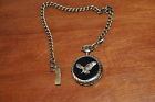 Closed Brass Face Battery Eagle Benrus Finish Antique Design