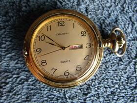160-58-65 Colibri Quartz Japan Date Pocket Watch