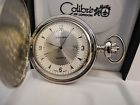 Colibri S Silvertone Hands - Date Pocketwatch