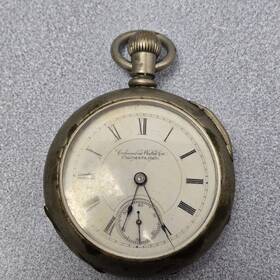 Columbus 129743 Watch Co North Star Pocket 1888 Silveroid Parts/repairs