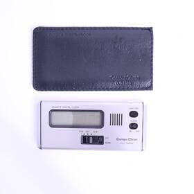 Clc-5100w Compu Chron Vintage Digital Quartz Watch Pocket Alarm Untested