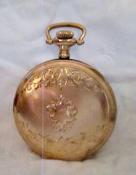 1989065 Concord Vintage Wadsworth Hunter Pocket Watch Switzerland Gold Filled