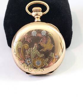 1028442 Courvoisier Wilcox Mfg Co Antique Pocket Watch Case 25 Year Multi Colored Courvoisier-wilcox Co. Read