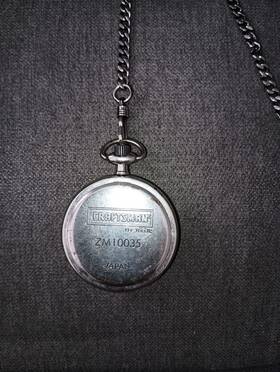 Zm10035 Craftsman Silver By Relic Pocket Watch Japan