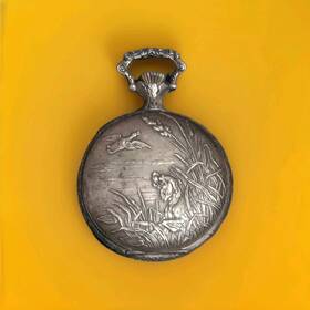 A3da Croton Vintage Pocket Watch Working