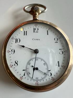 4746533 Cyma Vintage Brevets Pocket Watch Serial Number