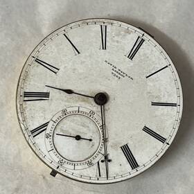 9205 David Taylor London Fusee Pocket Watch Movement