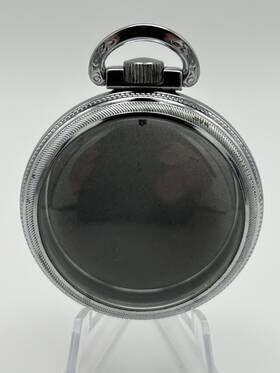 Defiance S383606 18s Pocket Watch Case Only Size 18 Crystal Included Serial