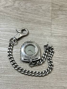 Dz-4108 Diesel Stainless Steel Pocket Watch