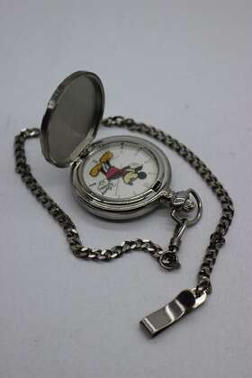 Ao2087472 Disney Mu1046 Mickey Mouse Pocket Watch