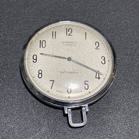 652kif Dorset Vintage 7 Jewel Anti Shock Slim Pocket Watch Made By Oris Co. Swiss